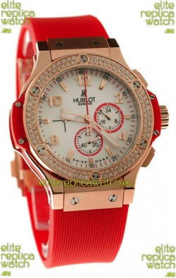 Hublot Big Bang Red Carat Swiss Replica Watch