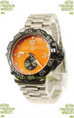 Tag Heuer Professional Formula 1 Japanese Replica Watch in Orange Dial