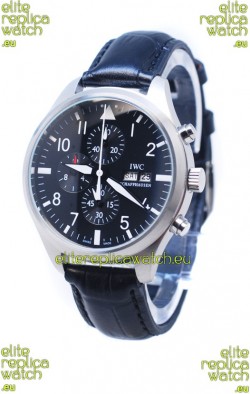 IWC Portofino Chronograph Schaffhausen Japanese Black Watch