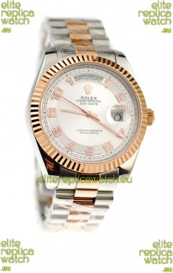 Rolex Day Date Two Tone Japanese Replica Watch