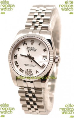 Rolex Oyster Perpetual Datejust Diamonds VI Swiss Replica Watch -36MM
