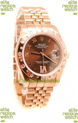 Rolex Datejust Gold Replica Watch