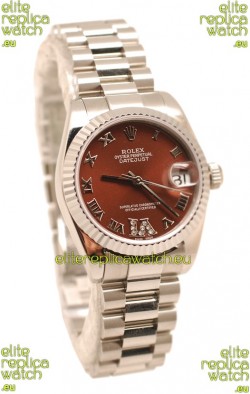 Rolex Oyster Perpetual Datejust Diamonds VI Swiss Replica Watch -36MM