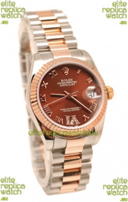 Rolex Oyster Perpetual Datejust Diamonds VI Swiss Replica Watch -36MM
