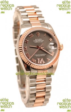 Rolex Oyster Perpetual Datejust Diamonds VI Swiss Replica Watch -36MM