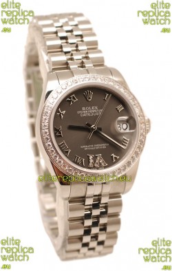Rolex Oyster Perpetual Datejust Diamonds VI Swiss Replica Watch -36MM