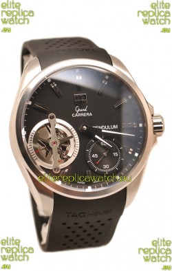 Tag Heuer Grand Carrera Pendulum Swiss Automatic Steel Watch