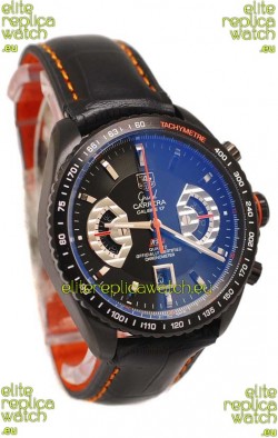 Tag Heuer Grand Carrera Japanese Replica PVD Watch 