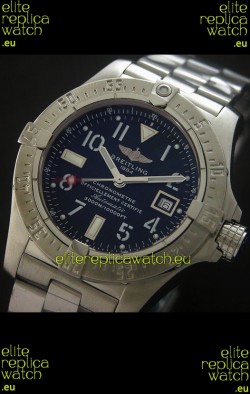 Breitling Avenger Seawolf Swiss Replica Watch in Black Dial