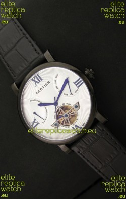 Cartier Calibre de Tourbillon PVD Swiss Watch