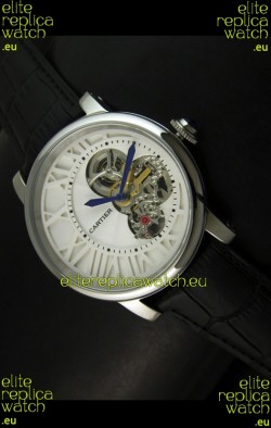 Rotonde De Cartier Cadran Love Japanese Replica Watch - Stainless Steel Case