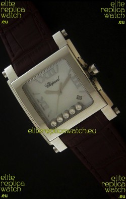 Chopard Happy Sport Swiss Replica Watch in White Dial