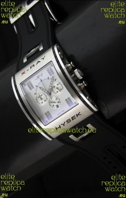 Jorg Hysek X- Ray Japanese Replica Watch in White Dial