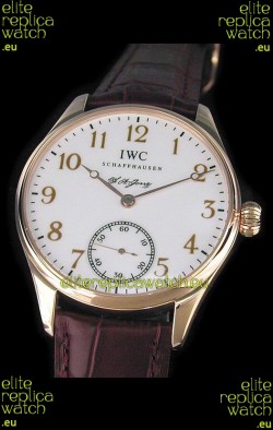 IWC Portuguese Swiss Watch in Rose Gold Casing