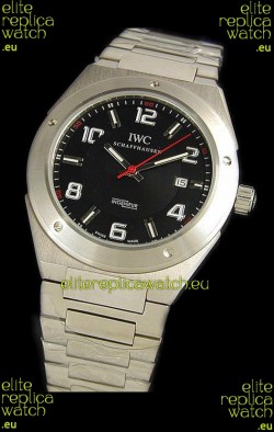 IWC Ingenieur Swiss Watch in Black Dial