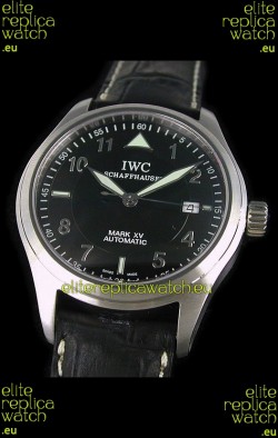 IWC Pilot MARK-XV Swiss Replica Watch in Black