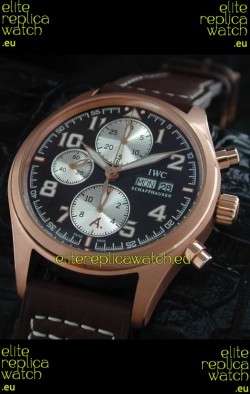 IWC Exupery Edition Swiss Replica Watch in Black Dial