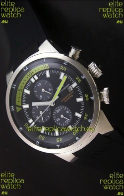 IWC Schaffhausen Cousteau Divers Japanese Replica Watch in Black