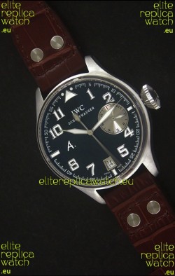 IWC Big Pilot Swiss Replica Watch in Black Dial