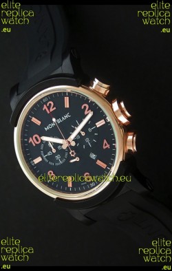 Montblanc Timewalker Chrono Watch in Rose Gold Casing