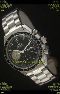 Omega Speedmaster Professional 0258 GMT Watch in Black Dial
