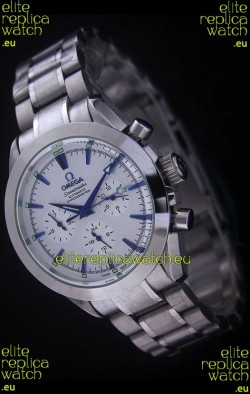 Omega Speedmaster Automatic Chronometer Watch in White Dial