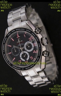 Omega SpeedMaster Quartz in Black Dial