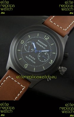 Radiomir Panerai Mare Nostrum Japanese PVD Automatic Watch