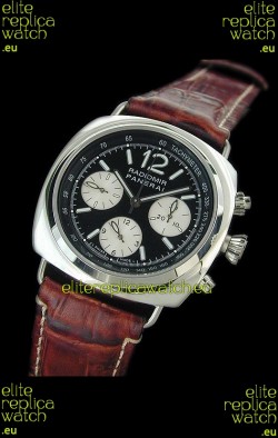 Panerai Radiomir Lemania Swiss Watch in Steel Casing