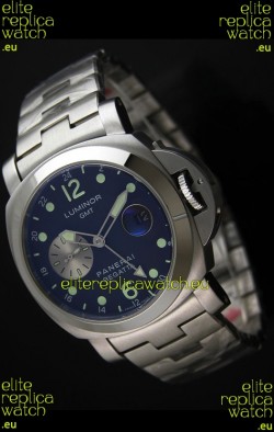 Panerai Luminor GMT Swiss Automatic Watch in Black Dial