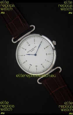 Patek Philippe Calatrava Japanese Quaartz Watch in Steel