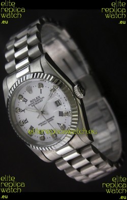 Rolex Datejust Oyster Perpetual Diamonds Japanese Watch