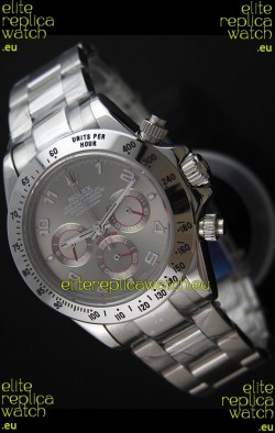 Rolex Daytona Japanese Replica Steel Watch in Arabic Markers 