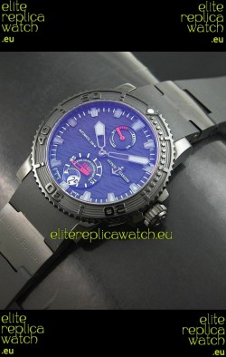 Ulysse Nardin No189 Swiss Watch in Black Dial