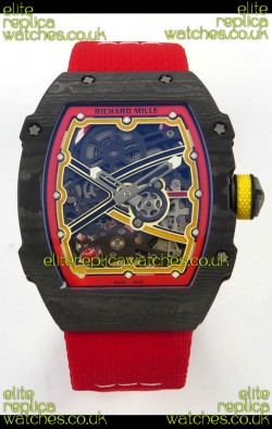Richard Mille RM67-02 Black NTPT 37 Grams CRMA7 Clone Movement 