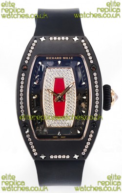 Richard Mille RM007 Black Ceramic Automatic Super Clone Watch 