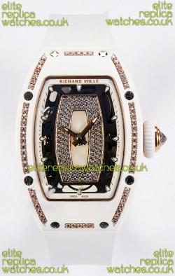 Richard Mille RM007 White Ceramic Automatic Super Clone Watch 