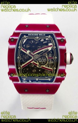 Richard Mille RM67-02 Red NTPT 37 Grams CRMA7 Clone Movement 