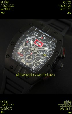 Richard Mille RM011 Filipe Massa Edition PVD Casing Swiss Replica Watch