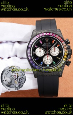 Rolex Daytona DiW Carbon Edition Watch - Forged Cabon Super Clone Watch 