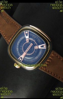 SevenFriday M2-2 in Black PVD Coated Casing - 1:1 Mirror Quality 