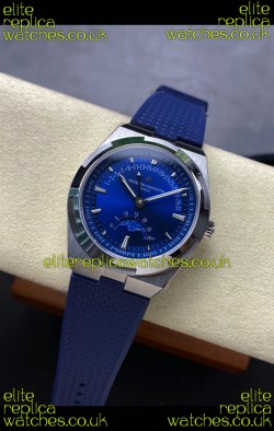 Vacheron Constantin Overseas True Moon Phase Steel Case Blue Dial Swiss Replica Watch 