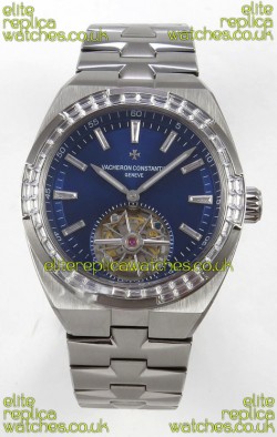 Vacheron Constantin Overseas Tourbillon Stainless Steel Super Clone Watch 