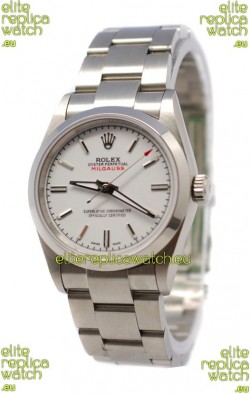 Rolex Milgauss Swiss Replica Watch - 40MM Off White Dial