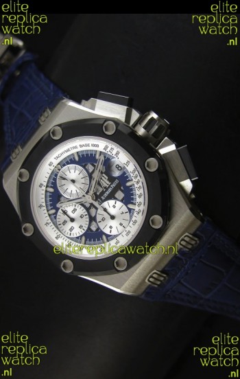 Audemars Piguet Royal Oak Offshore Rubens Barrichello Titanium Blue - 1:1 Mirror Replica