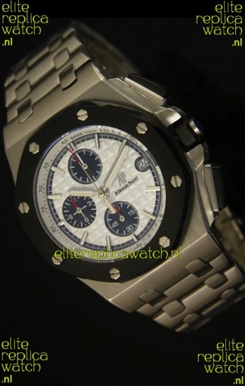 Audemars Piguet Royal Oak Offshore Watch in White Dial - Steel Case