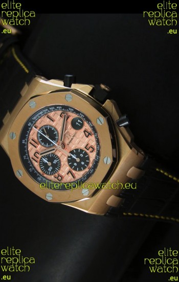 Audemars Piguet Royal Oak Offshore THEMES Pink Gold Casing 