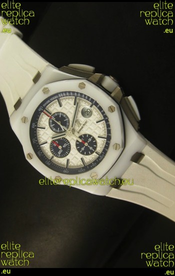 Audemars Piguet Royal Oak Offshore White Ceramic 1:1 Mirror Ultimate Edition