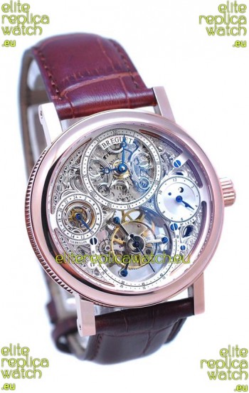 Breguet Classique 3755 Skeleton Tourbillon Swiss Replica Watch