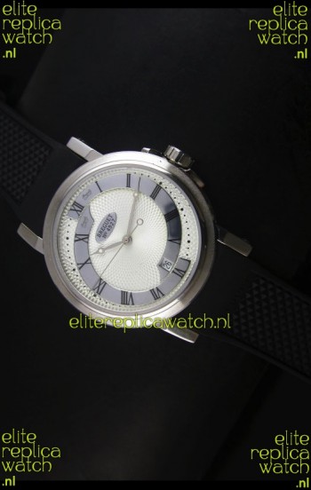 Breguet 4927 Stainless Steel Swiss Replica Watch in White Dial 